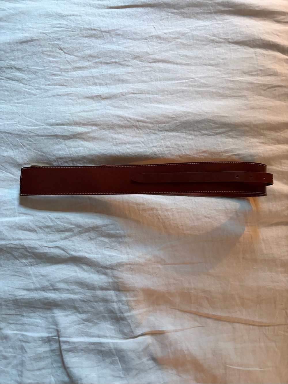 Zara Brown Leather Belt